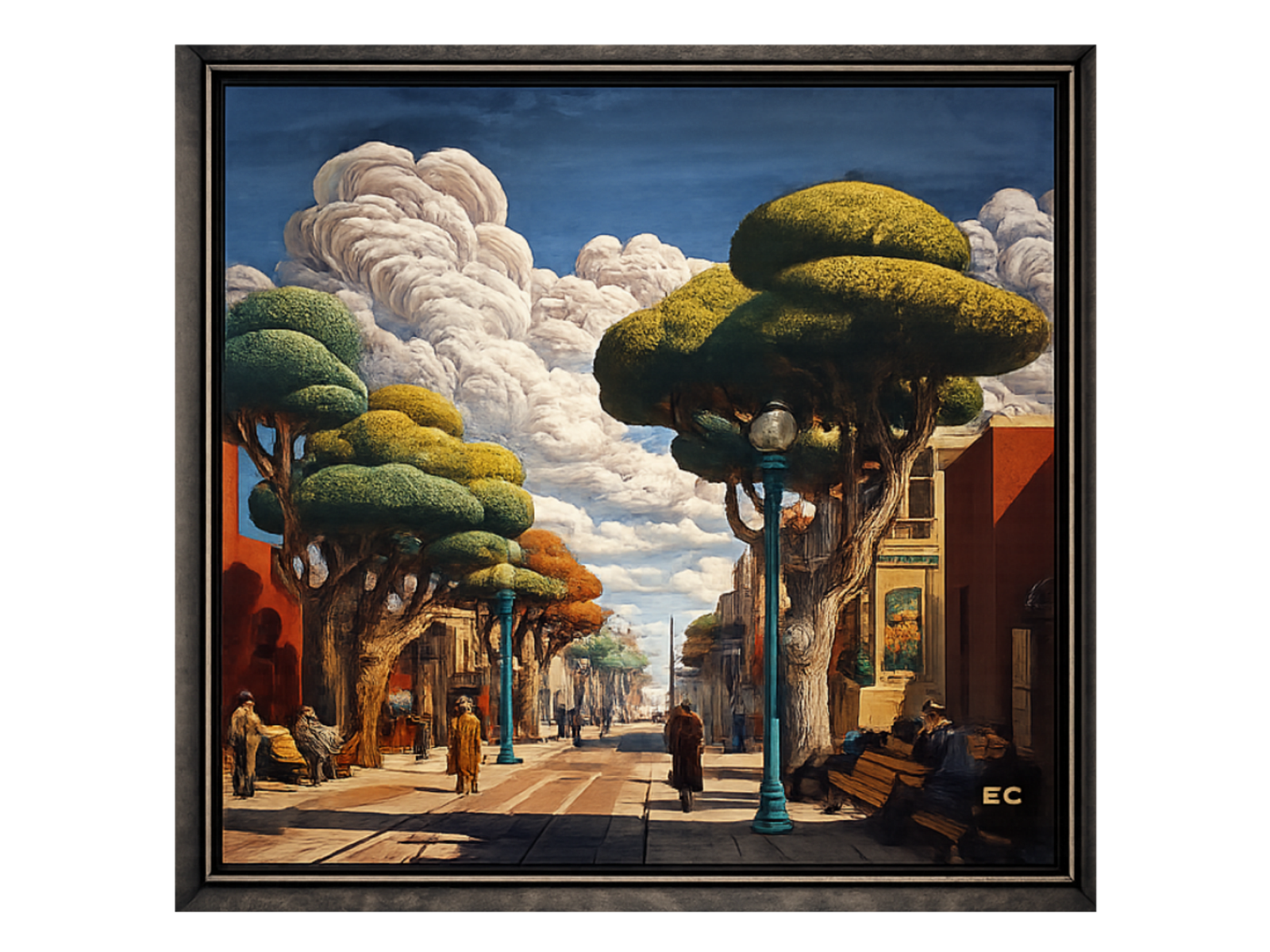 Easton Cain, Bay Area Couture, 2024, Oil on Canvas