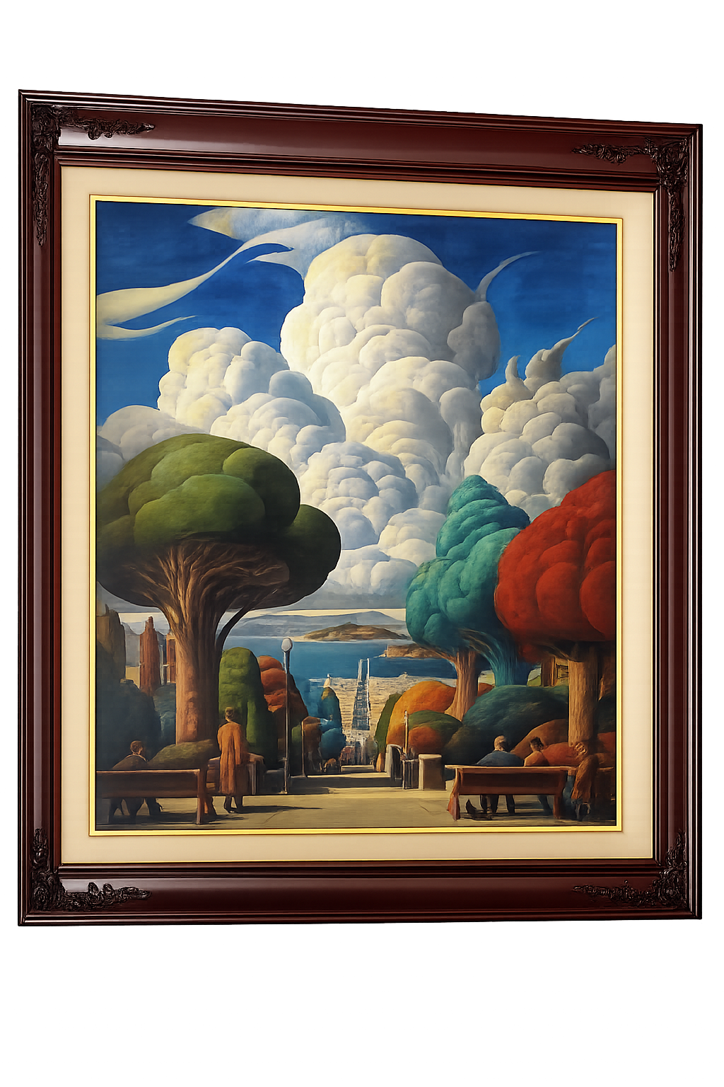 Easton Cain, City Breeze, 2024, Oil on Canvas