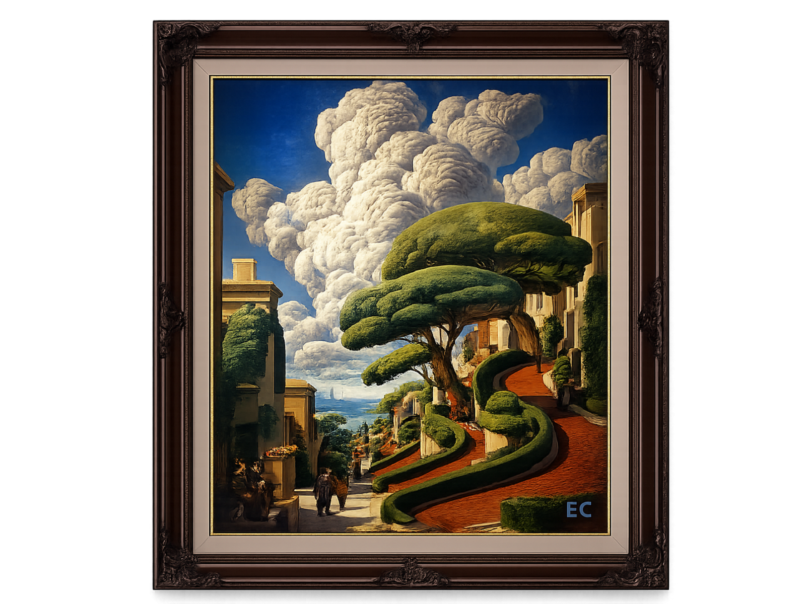 Easton Cain, Lombard Street, 2025, Oil on Canvas