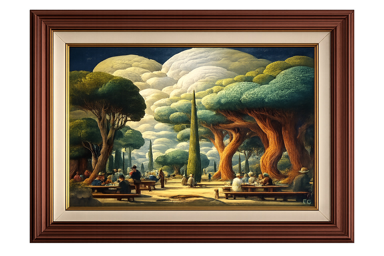 Easton Cain, Municipal Grounds, 2024, Oil on Canvas