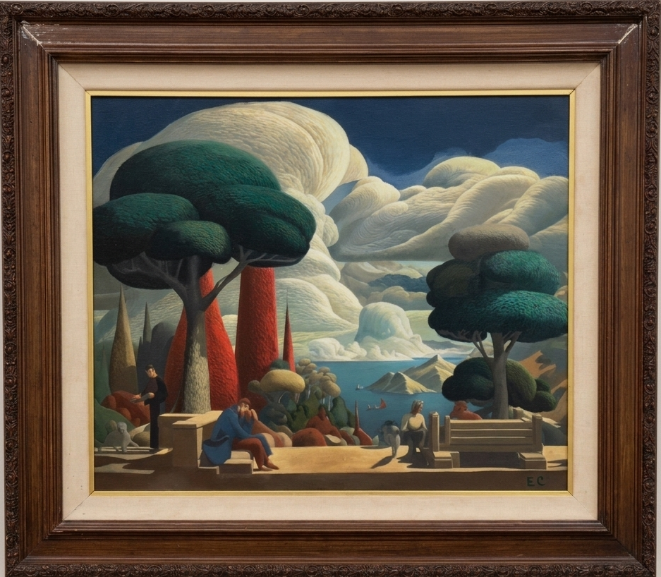 Easton Cain, Pastoral Interval, 2024, Oil on Canvas