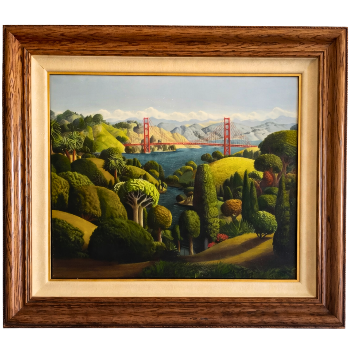 Easton Cain, Urban Jungle, 2023, Oil on Canvas